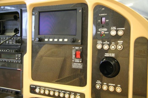 De test switch in het panel.