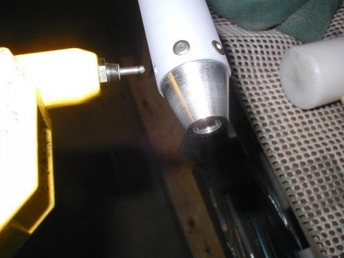 Riveting the end caps