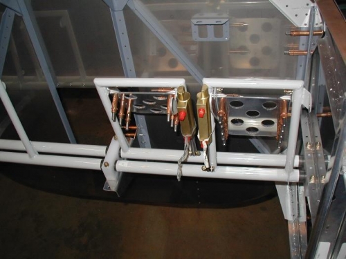 Closer look at the brake assemble