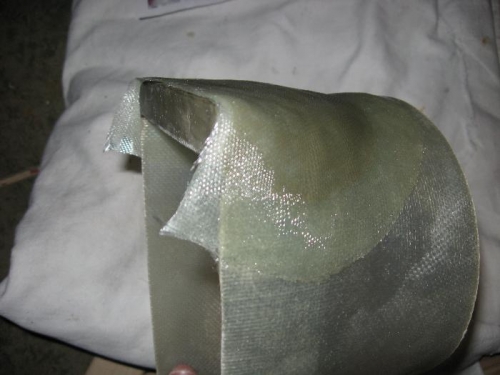 Part curing - will be trimmed later