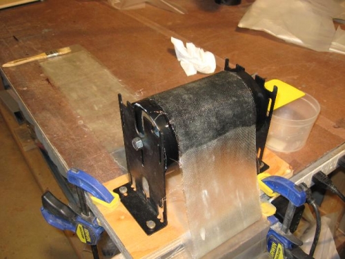 Mold in action rolling on a 5