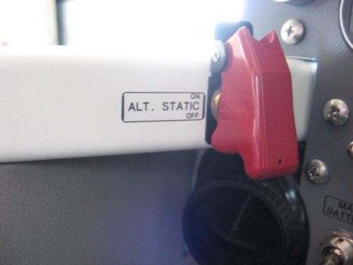 Alternate Static Air On/Off