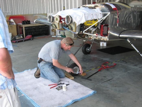 Getting the scale ready