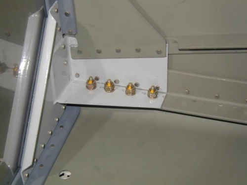 Right side engine mount bolts torqued