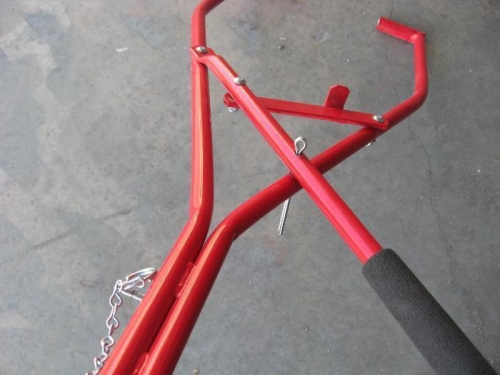 Keeper cotter key for tow-bar fix