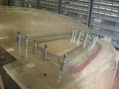 Left side laying down nicely...