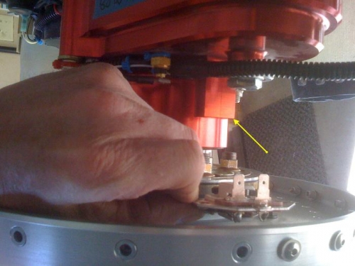 In this position, secured to this mount...