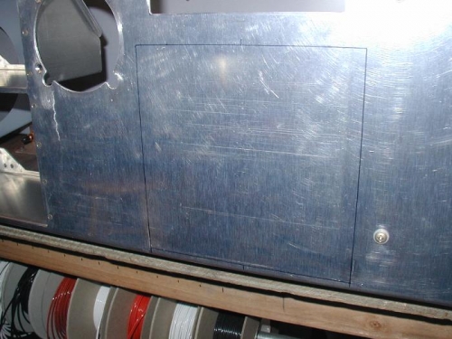 Lines drawn for Radio stack cutout