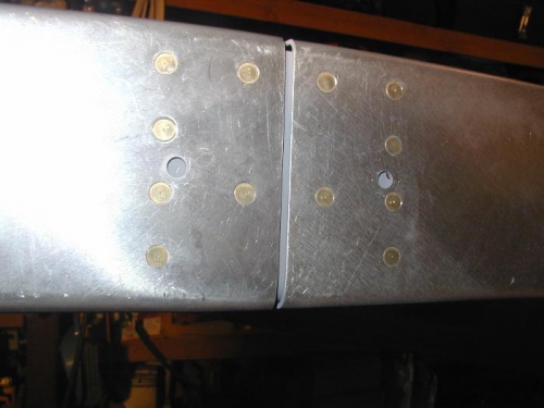 C-704 splice plate riveted