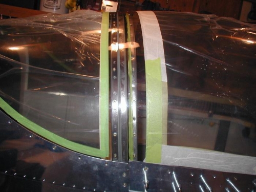 Screws in and side skirts drilled