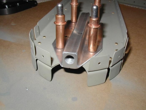 Tapped with 3/8 - 16 for 1 1/4 inches