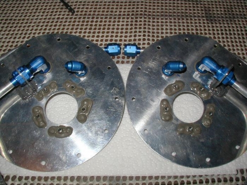 Both plates with ProSeal drying