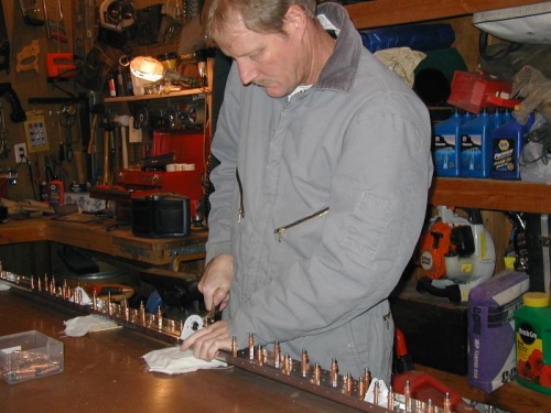 Testing HS-411 Assembly for fit