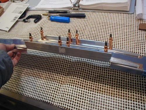 HS Front Spar with HS-710 and HS-714 bends