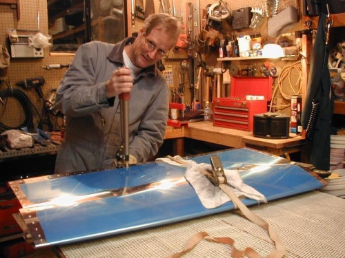 Using the hand dimpler thinking I was saving time...