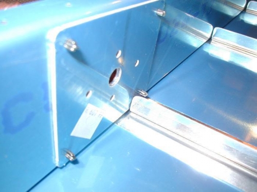 Verify stiffeners don't rub spar