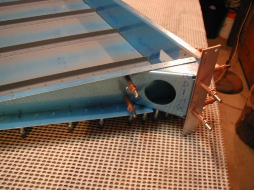 Rudder horn assembly and rudder brace