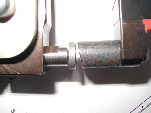 Rivet set for Rudder trailing edge