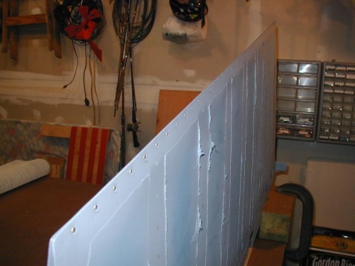 Completed trailing edge