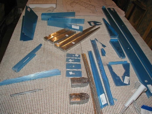 Elevator sub-structue deburred