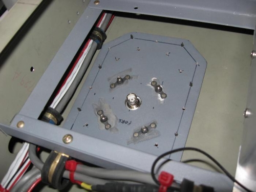 Backing plate with nutplates for mounting