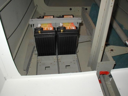 Positive posts visible in this picture for short runs to the contactors