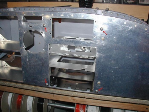 Added the screws noted by the arrows