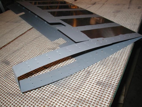 Counter-balance skin attached