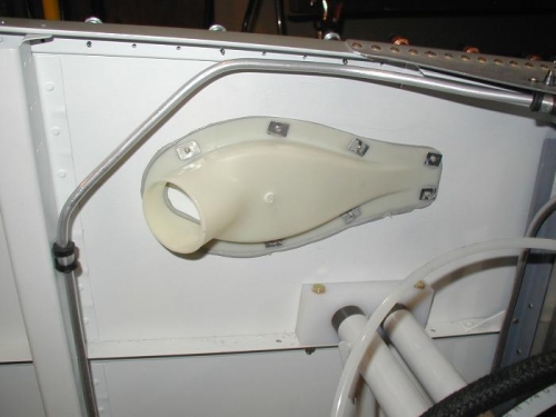 Left side Fresh Air scoop