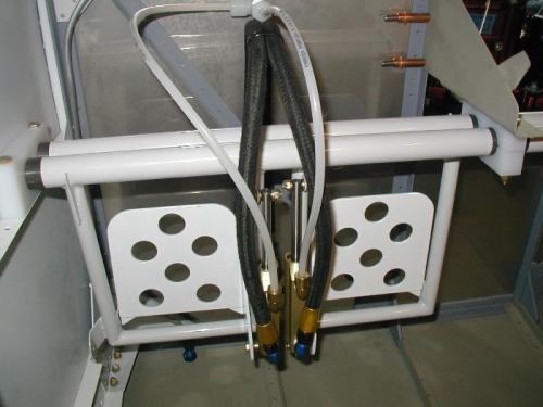 Brake pedals and plumbing