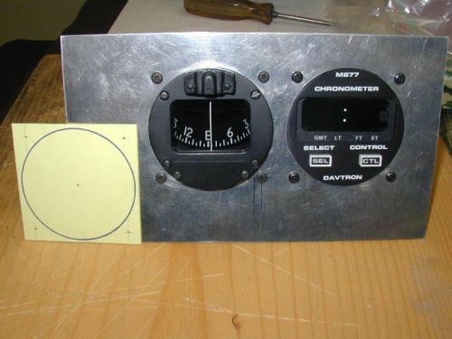 Compass and Clock in template