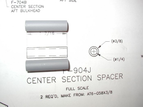 The picture is mis-leading, these spacers are exact!