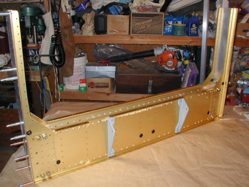 Center section aft-view