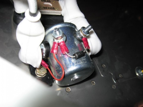 S701-1 wiring, B-lead connects on the bottom left