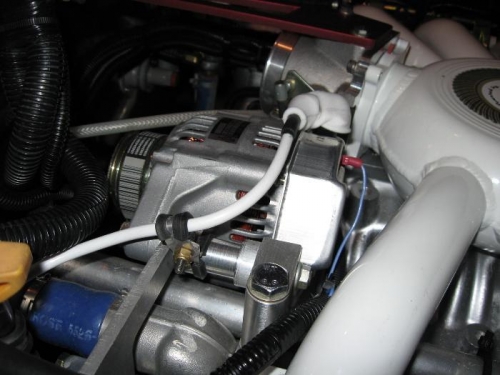 Strain relief for wiring