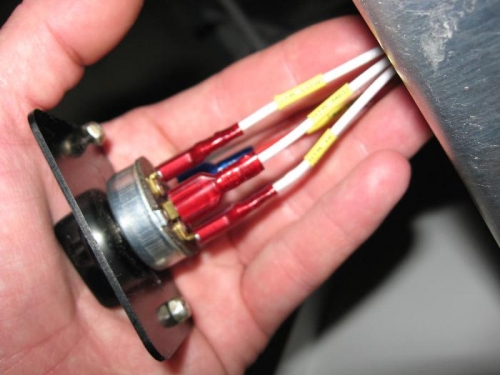 Switch wiring complete