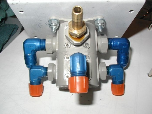 Fuel Switch fittings installed