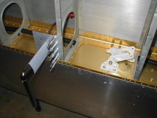 Conduit meets in this bay where there will be an access cover.