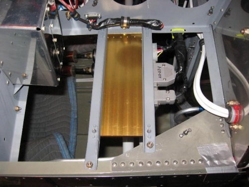 View from above.  Access from footwell below will be easier later on