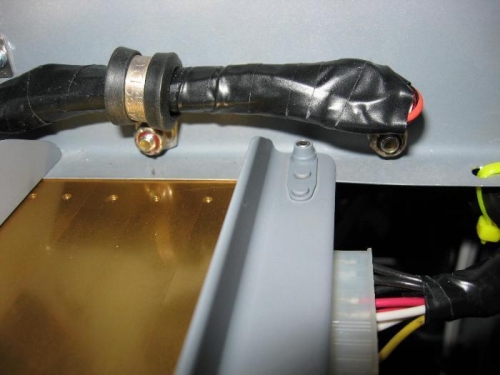 A view of attachement to ribs