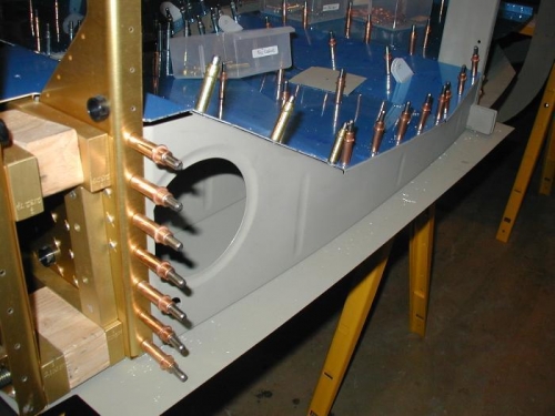 F-715 outer ribs fitted to F-704