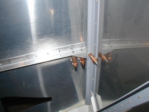 F-719B clip attaching the F719 stiffener to the firewall