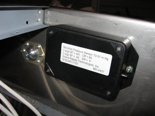 Manifold pressure unit for EIS4000