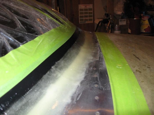 Did what I could to keep things smooth to reduce sanding