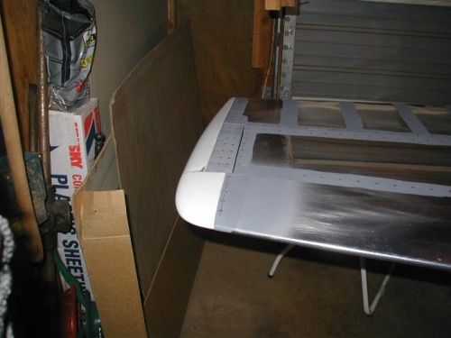 Right HS and Elevator riveted