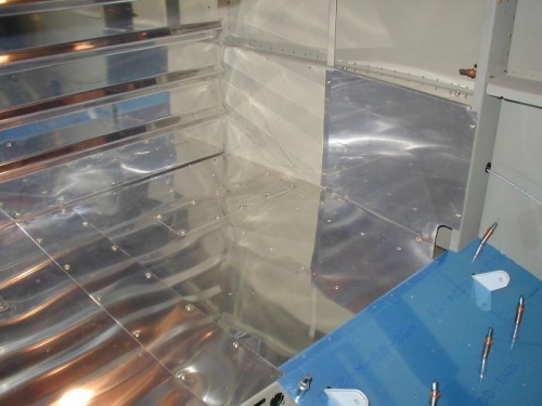 F-748 Baggage Tunnel cover and Left F-749 Forward Baggage Side Cover