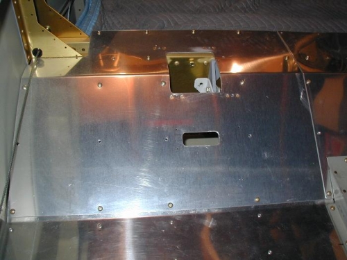 F-740 Forward Seat floor