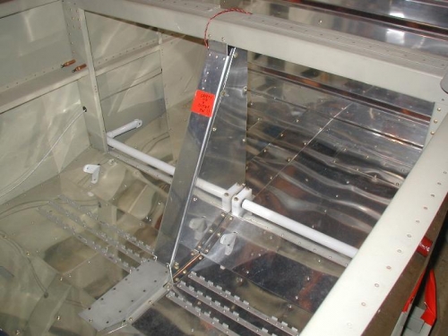 Completed Flap Assembly - view from in front