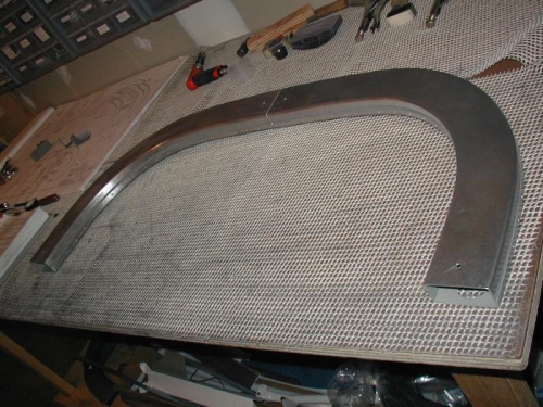 View of the forward side