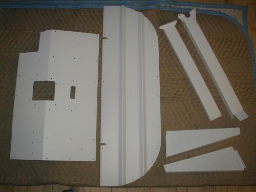 Painted parts - yippee!